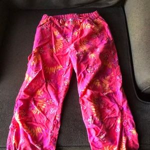 Girls floral pants